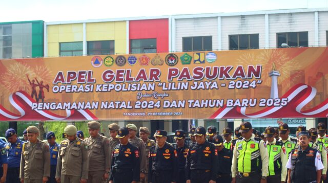 1. 499 Personil Gabungan Siap Amankan Nataru di Wilayah Hukum Polres Metro Tangerang Kota