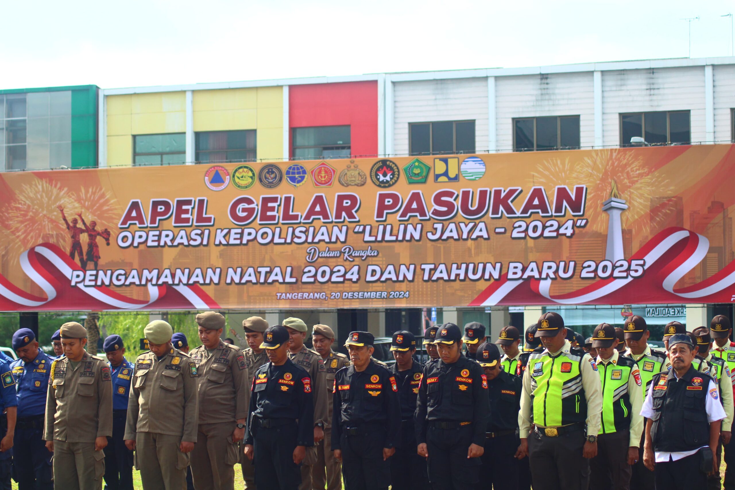 1. 499 Personil Gabungan Siap Amankan Nataru di Wilayah Hukum Polres Metro Tangerang Kota