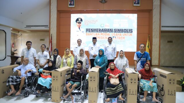 Pemkot Tangerang Salurkan Bantuan Modal Usaha Atasi Kemiskinan Ekstrem ke 102 Penerima