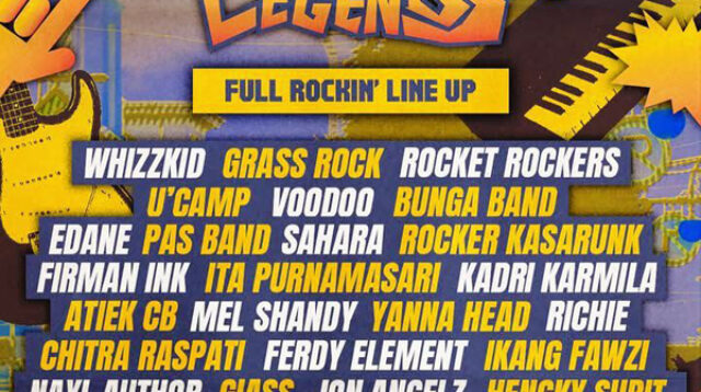 Event Rock Legends Ke-4 Digelar di Bandung Mulai 21-22 Desember