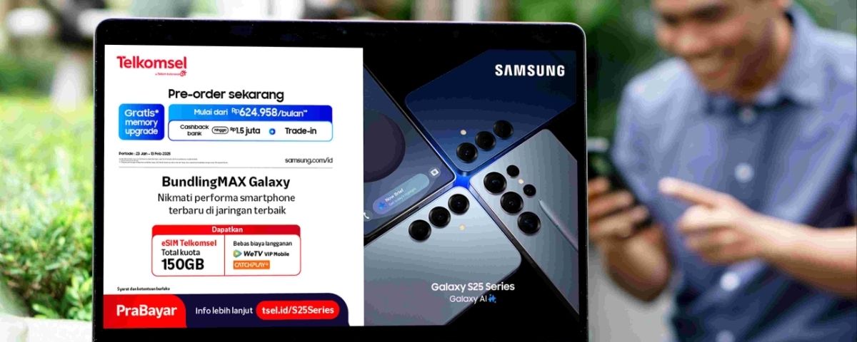 Telkomsel Luncurkan Paket BundlingMAX Samsung Galaxy S25 dengan Paket Data 150 GB Telkomsel Luncurkan Paket BundlingMAX Samsung Galaxy S25 dengan Paket Data 150 GB