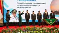 Pelantikan Nana Supiana dan 5 Pejabat Pemprov Banten, Dorong Percepatan Kinerja