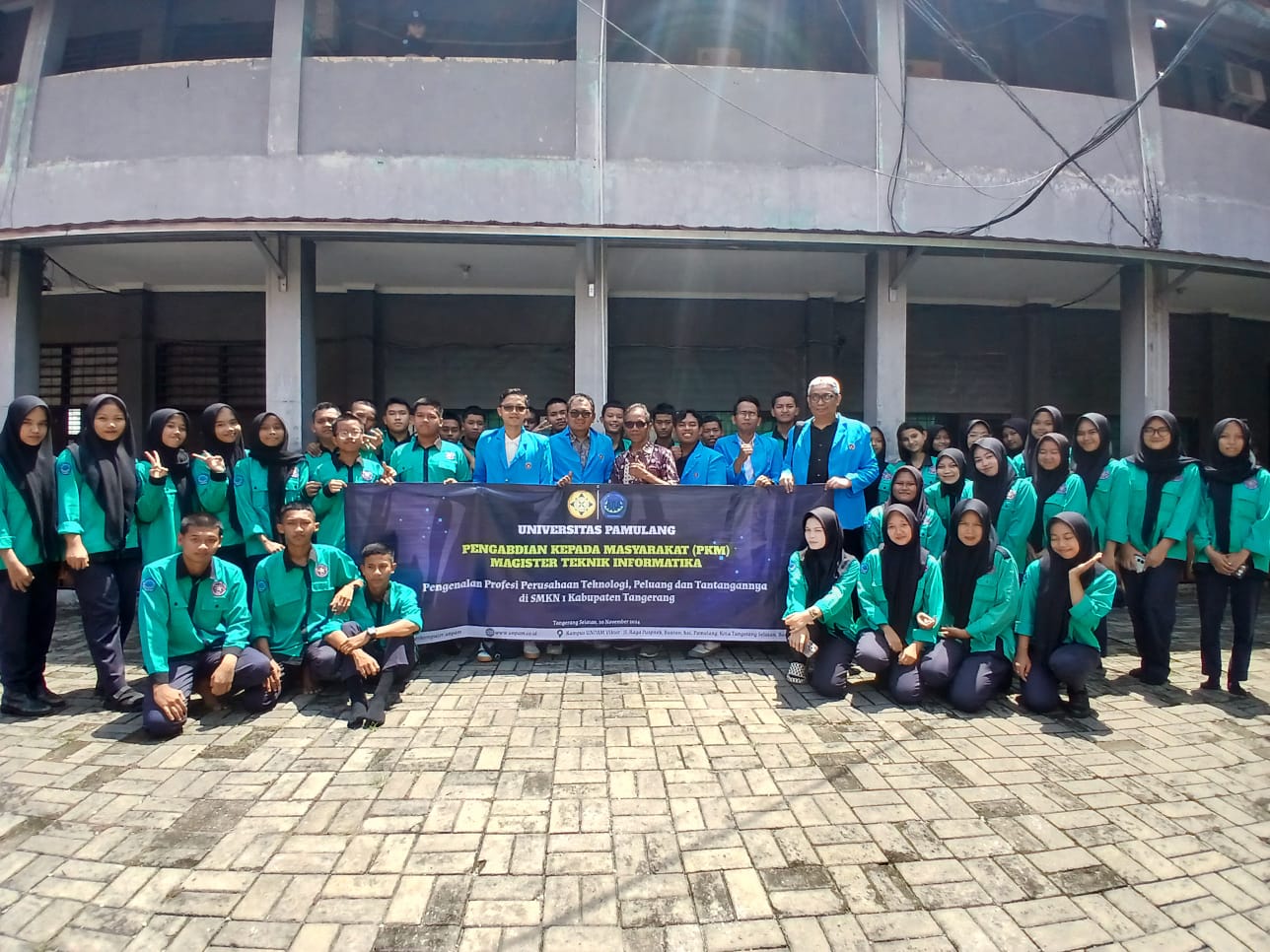 Siswa SMKN 1 Kabupaten Tangerang Antusias Ikuti Kegiatan Pengenalan Profesi Teknologi