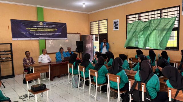 Siswa SMKN 1 Kabupaten Tangerang Antusias Ikuti Kegiatan Pengenalan Profesi Teknologi