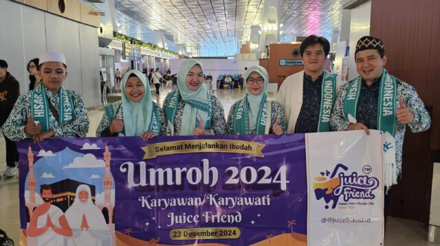 Juicefriend Apresiasi Karyawan Terbaik dengan Hadiah Umroh