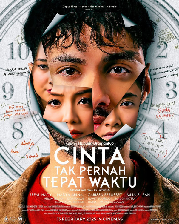 Cinta Tak Pernah Tepat Waktu, Film Karya Hanung Bramantyo Hadirkan yang Tak Biasa