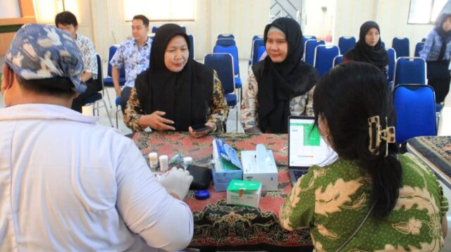 Puluhan Staf Kecamatan Cibodas Tangerang di Skrining Gangguan Mental