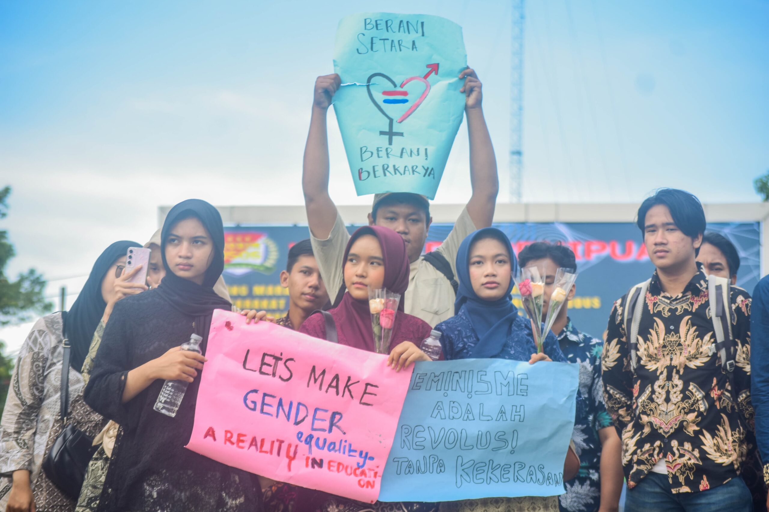 Aksi Kampanye Kesetaraan Gender dan Penyimpangan Geser Oleh Mahasiswa UMT (5)