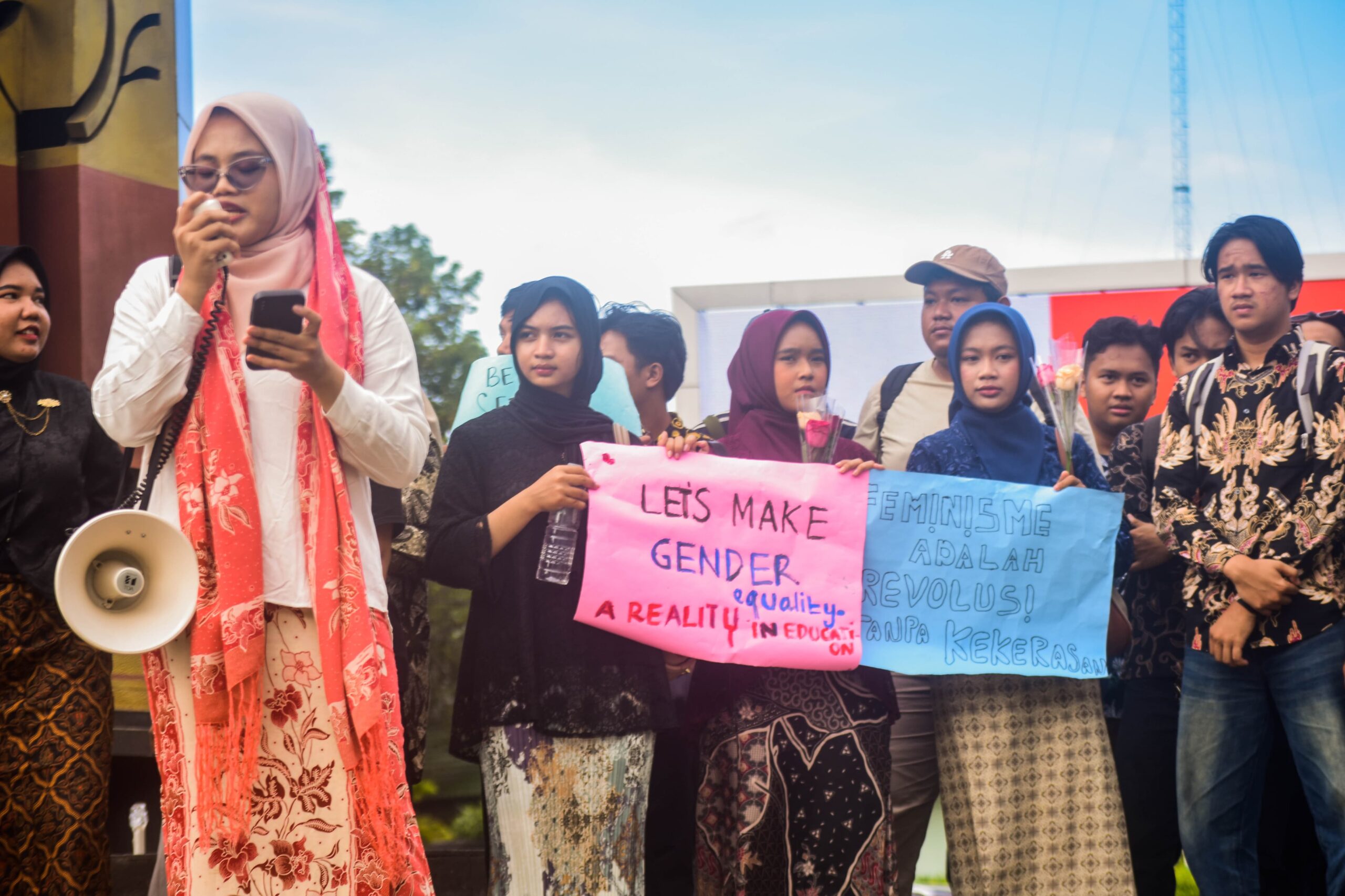 Aksi Kampanye Kesetaraan Gender dan Penyimpangan Geser Oleh Mahasiswa UMT (6)
