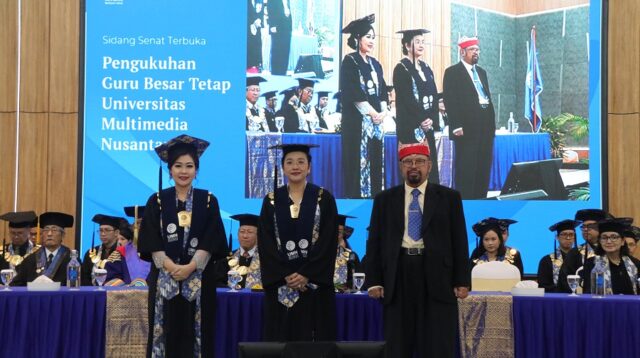 Pengukuhan Guru Besar Tetap UMN, Langkah Baru untuk Mendorong Kemajuan Pendidikan