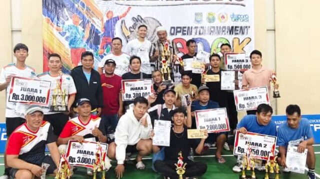 Turnamen Badminton Otodidak Tangerang Sukses Digelar, Ini Pemenangnya