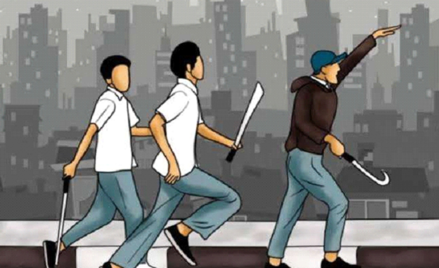 Polisi Amankan Tiga Remaja Bawa Saja, Diduga Hendak Tawuran di Jatiuwung