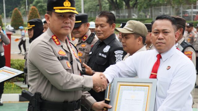 25 Personel Polresta Bandara Soetta Raih Penghargaan Prestasi, Kapolresta: Wujud Dedikasi untuk Masyarakat