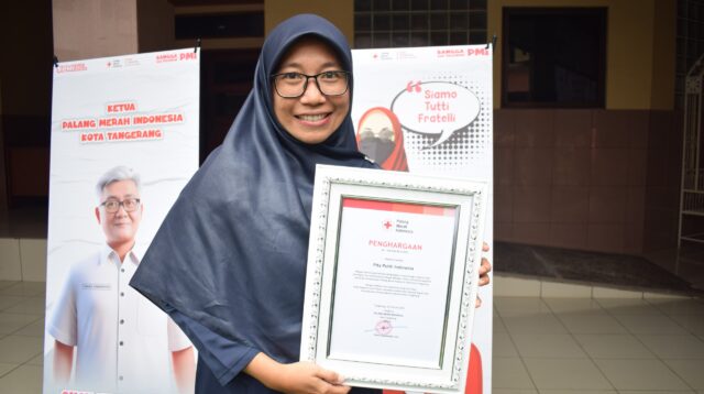 Pita Putih Indonesia Dianugerahi Penghargaan sebagai Mitra Donatur 2025 oleh PMI Kota Tangerang