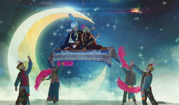 1001 Nights Flying Experience": Akrobat Kelas Dunia Meriahkan Ramadan di The Park Pejaten