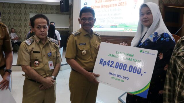 Rp999 Juta Dialokasikan untuk Perlindungan 5.952 Pekerja Rentan di Kota Tangerang