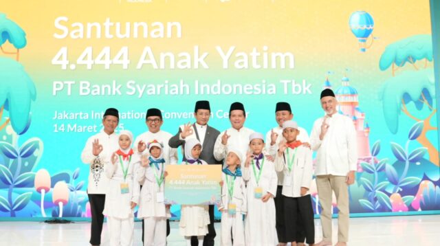 Kinerja Melesat, BSI Syukuri dengan Santunan Untuk 4.444 Anak Yatim