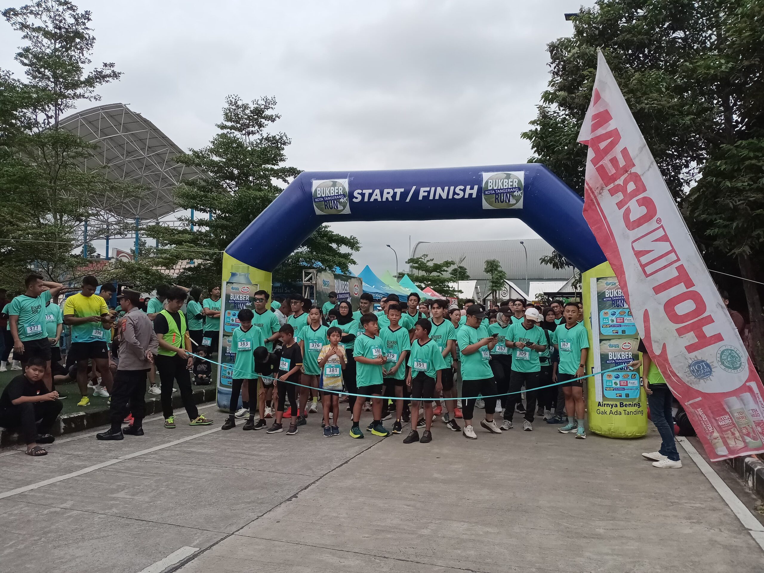 Ngabuburit Unik! 750 Peserta Ikut Bukber Run Kota Tangerang 4K