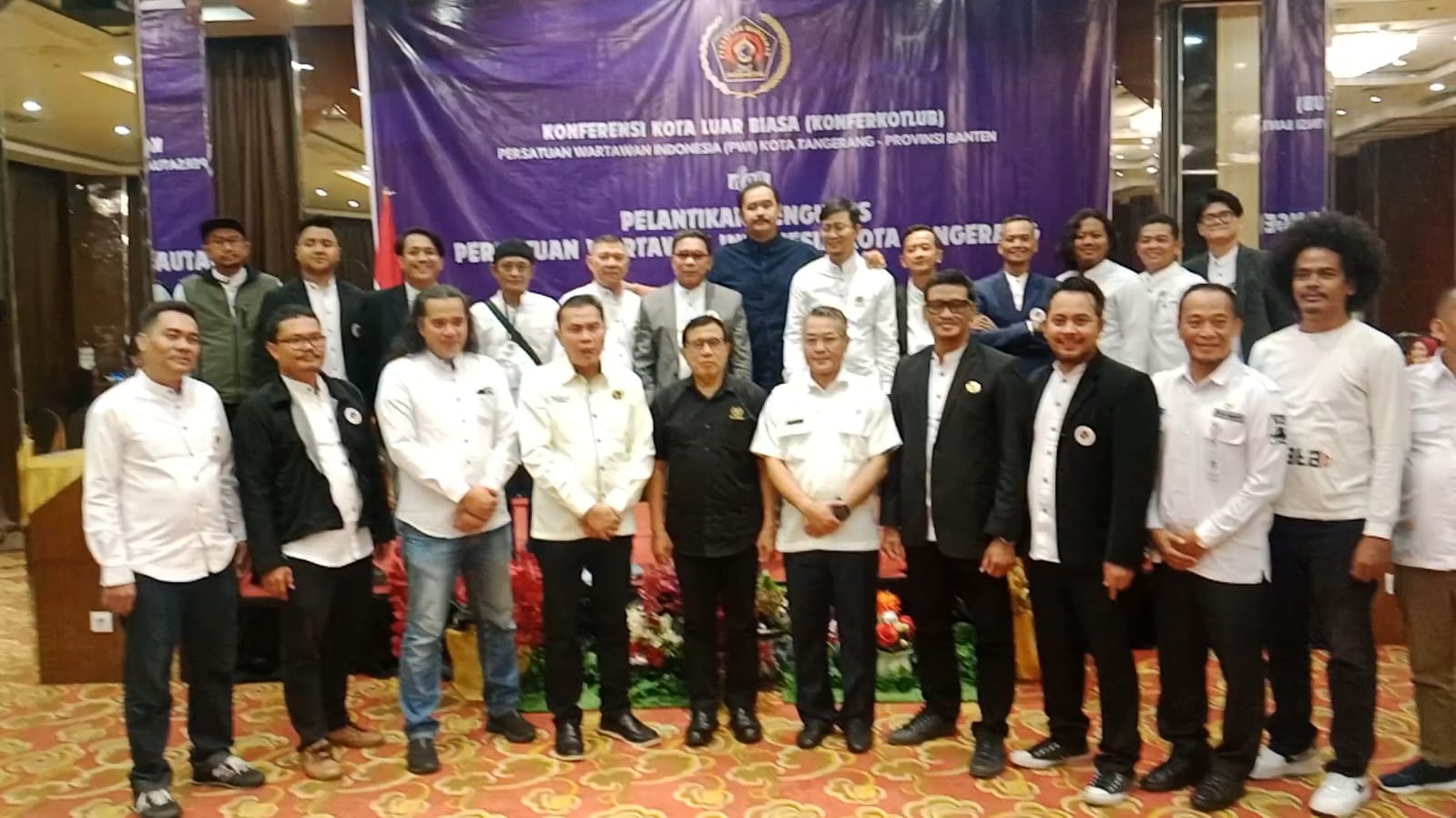 Andre Sumanegera Resmi Pimpin PWI Kota Tangerang Periode 2025-2028
