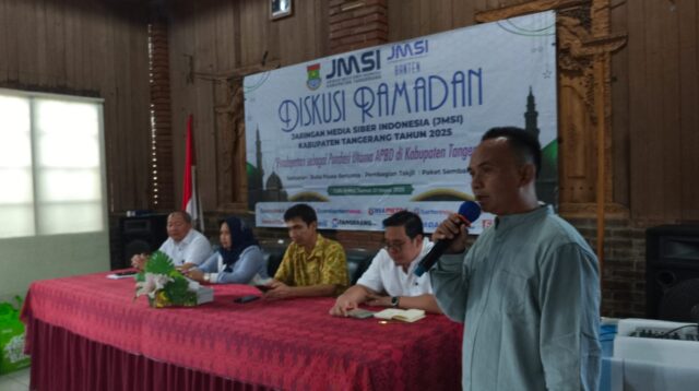 JMSI Kabupaten Tangerang Gelar Diskusi dan Santunan