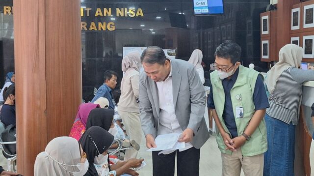 Sambangi Rumah Sakit, Direktur SDM dan Umum Pastikan Optimalisasi Pelayanan Kesehatan