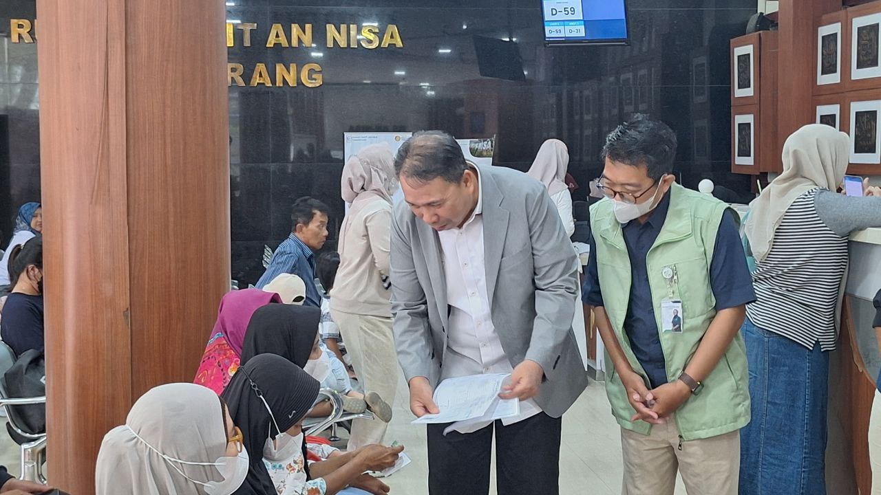 Sambangi Rumah Sakit, Direktur SDM dan Umum Pastikan Optimalisasi Pelayanan Kesehatan
