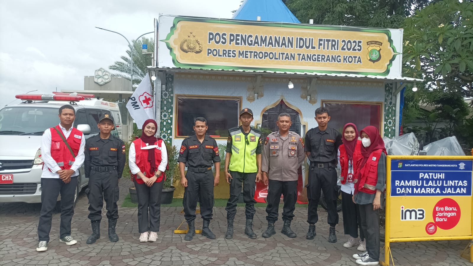  Layanan Mudik Lebaran 1446H, PMI Kota Tangerang Siagakan 40 Personil dan Ambulans 