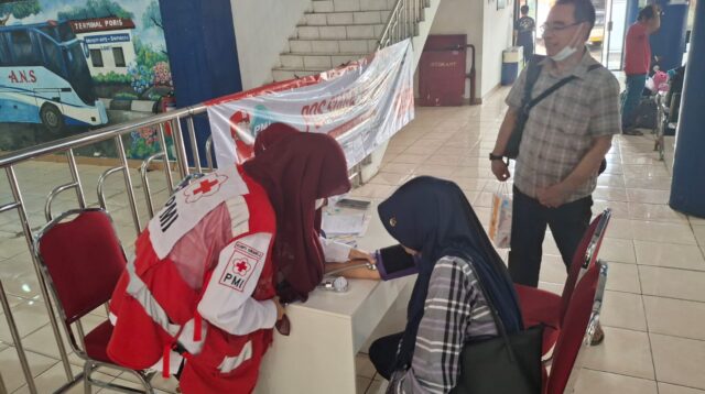 Layanan Mudik Lebaran 1446H, PMI Kota Tangerang Siagakan 40 Personil dan Ambulans