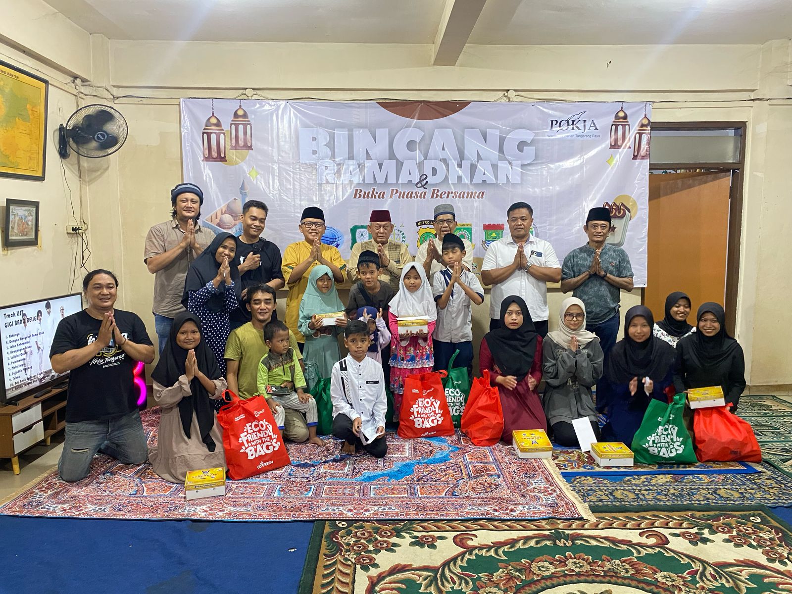 Berbagi Berkah Ramadan, Pokja WHTR Santuni dan Buka Bersama Anak Yatim