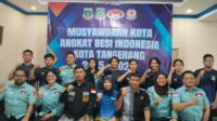 Pergunan Tarigan Kembali Pimpin PABSI Kota Tangerang 2025–2029