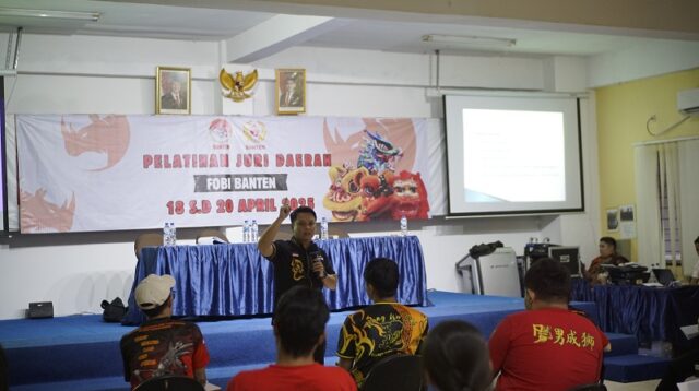 FOBI Banten Gelar Pelatihan Juri, Peserta : Bermanfaat dan Menumbuhkan Juri Berkualitas
