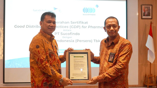 Angkutan Kargo Farmasi Garuda Indonesia Tumbuh 31%, Sertifikasi GDP Kembali Diraih