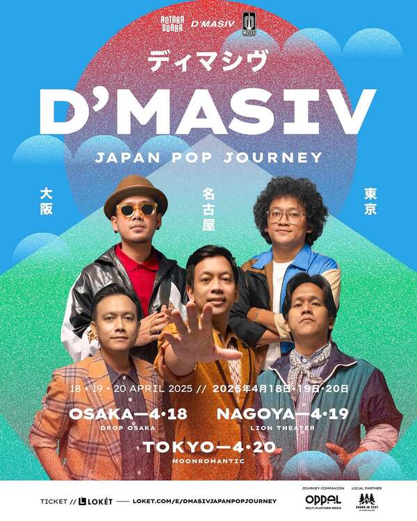 D’Masiv "Japan Pop Journey": Persiapan Intensif Sambut Konser di Jepang