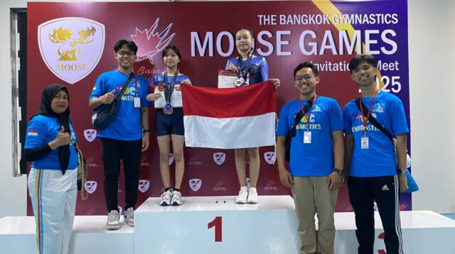 Tangerang Gymnastics Club Borong Medali di Ajang Internasional Moose Games 2025