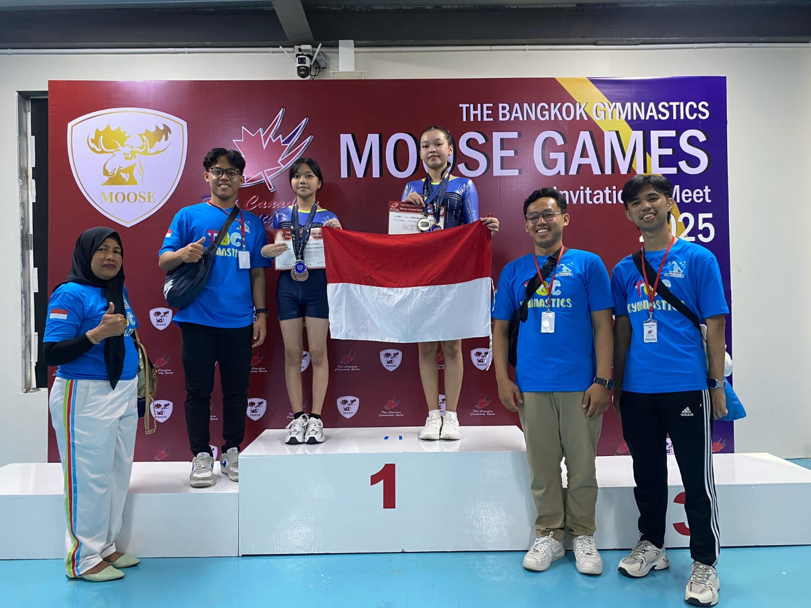 Tangerang Gymnastics Club Borong Medali di Ajang Internasional Moose Games 2025