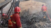 Gudang Suku Cadang di Larangan Kota Tangerang Terbakar, Diduga Akibat Korsleting Listrik