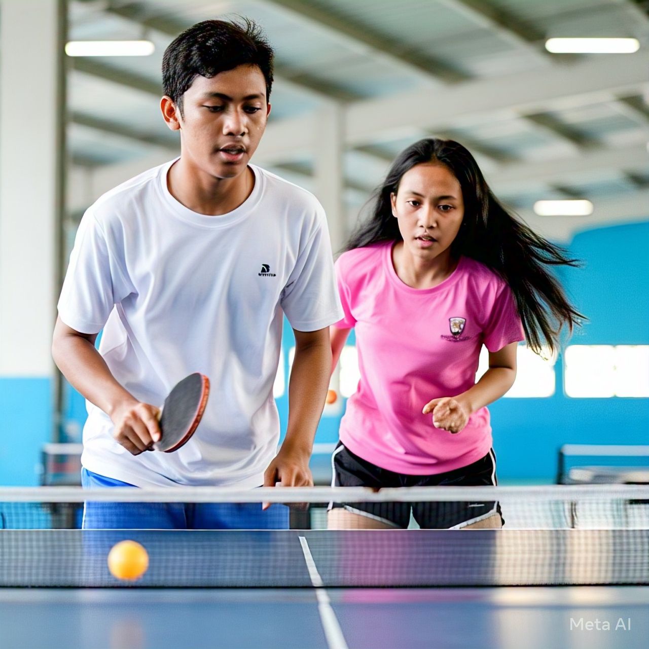 Turnamen Tenis Meja Usia Muda Zona Banten Digelar di GOR Nambo Krida