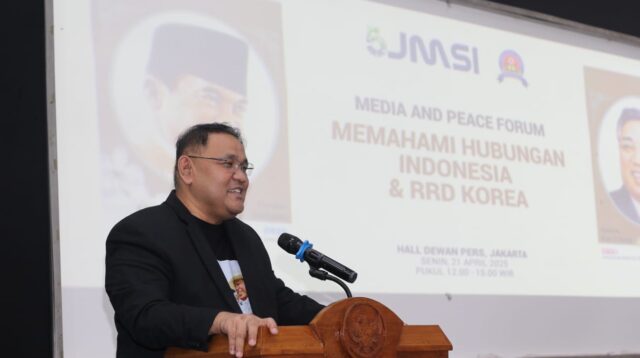 Peluncuran 'Media and Peace Forum', Teguh Santosa: Korea Utara Sering Disalah Mengerti