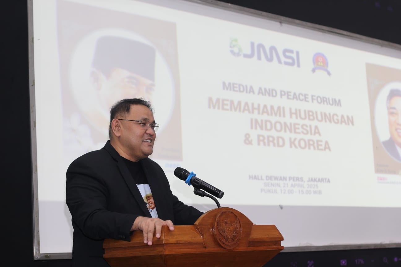 Peluncuran 'Media and Peace Forum', Teguh Santosa: Korea Utara Sering Disalah Mengerti