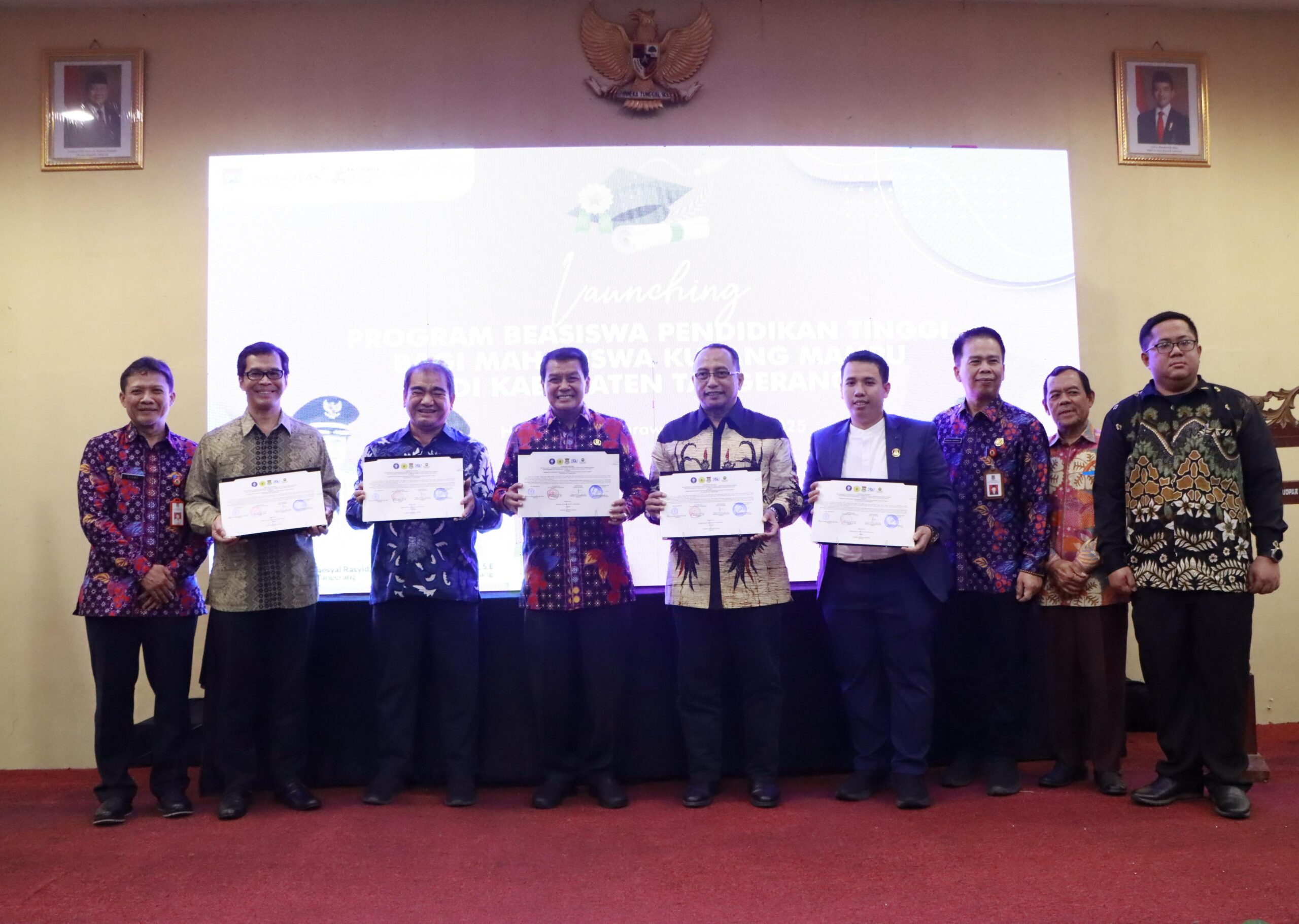 Pemkab Luncurkan Program Beasiswa Tangerang Gemilang bagi Mahasiswa Tidak Mampu