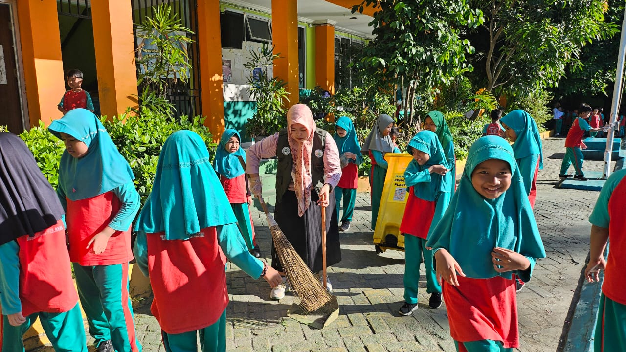 UPTD SDN Pondok Jagung 02 Gelar Kegiatan Budaya Positif Menuju Adiwiyata Mandiri
