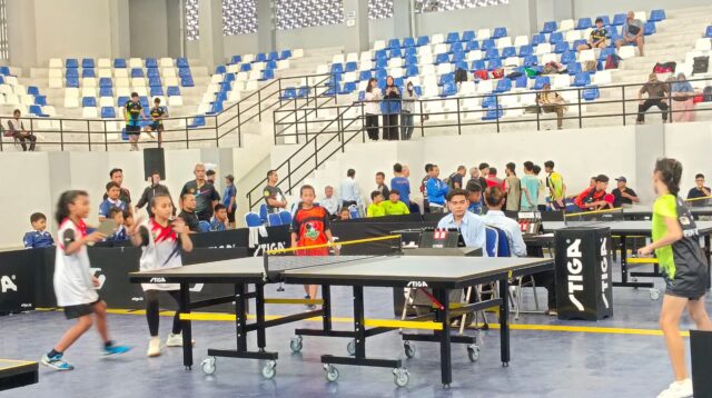 100 Atlet Muda Adu Taktik di Indonesia Pingpong League 2025