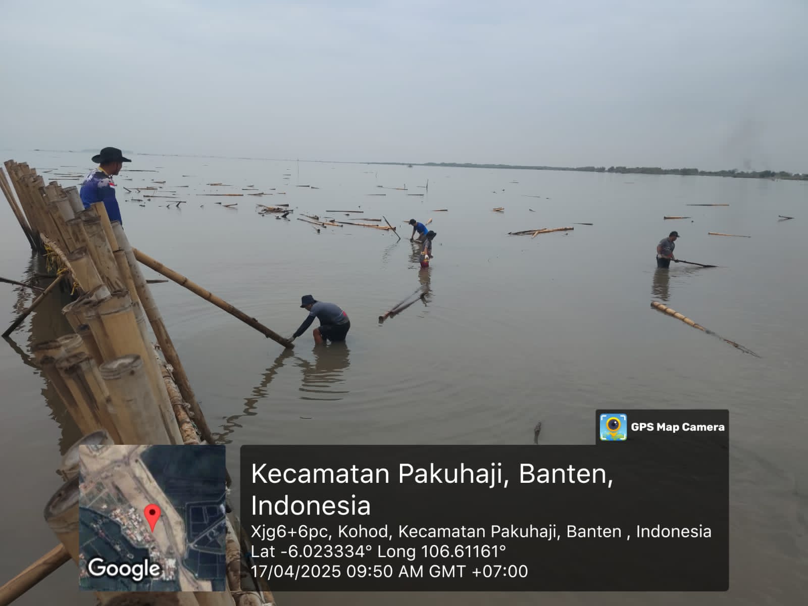 Update : PSDKP dan Pemprov Banten Bongkar Pagar Laut di Kohod Sepanjang 1 Km