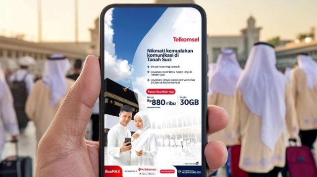 Telkomsel Dukung Kelancaran Setiap Langkah Ibadah Jemaah Haji