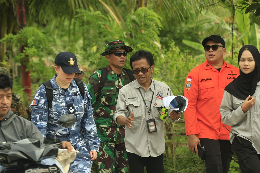 Mabes TNI, Militer Australia dan Timor Leste Gelar Survei Lokasi Latihan Penanggulangan Bencana di Lebak