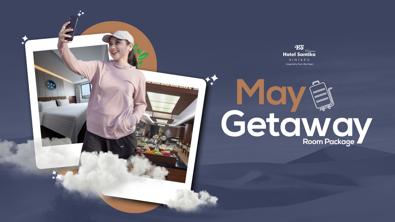 Hotel Santika Premiere Bintaro Tawarkan Paket “May Getaway” Mulai Rp 950 Ribu per Malam Hotel Santika Premiere Bintaro Tawarkan Paket “May Getaway” Mulai Rp 950 Ribu per Malam