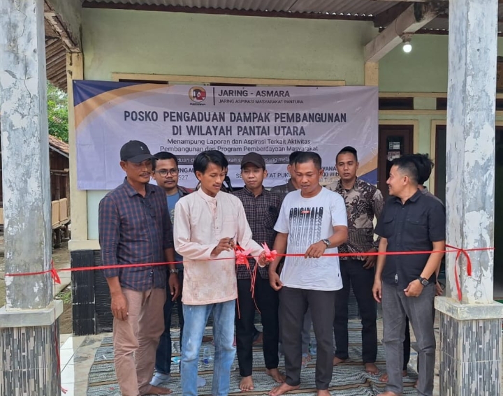 Jaring Asmara Buka Posko Pengaduan Dampak Pembangunan di Pantura Tangerang