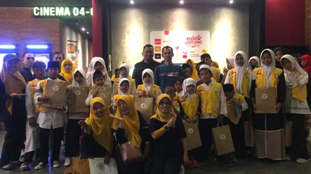 Wujud Kepedulian, Pakem Peduli Hadirkan Momen Bahagia Nonton "Jumbo" untuk Anak Yatim