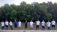 Jurnalis Tangerang Tanam Ribuan Mangrove di Pesisir Tangerang