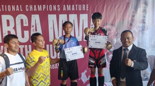 Atlet MMA Muda Tangerang, Arsyla Jyzzia, Raih Emas di Kejurnas IBCA Surabaya